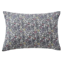 Taie d'oreiller rectangulaire gaze de coton (50 x 70 cm) Elya Violet