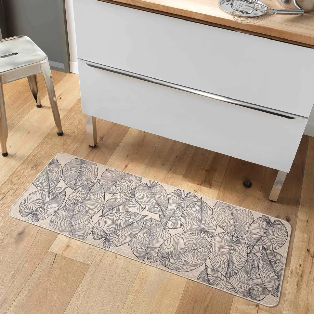 Tapis antidérapant (45 x 120 cm) Jade Beige