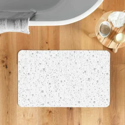 Tapis de bain antidérapant (80 x 50 cm) Splash Gris