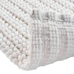 Tapis de bain en coton (50 x 80 cm) Voltis Blanc