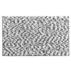 Tapis de bain microfibre (45 x 75 cm) Friza Gris anthracite