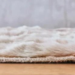 Tapis fausse fourrure (120 x 170 cm) Toronto Taupe