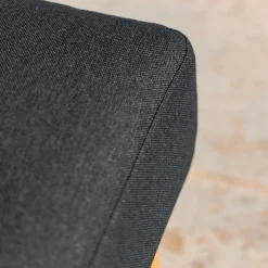Transat double en aluminium Monte Carlo Gris anthracite