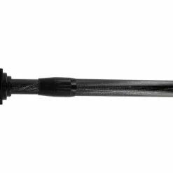 Tringle autobloquante extensible (L70 - L120 cm/ D22 mm) Carré Noir