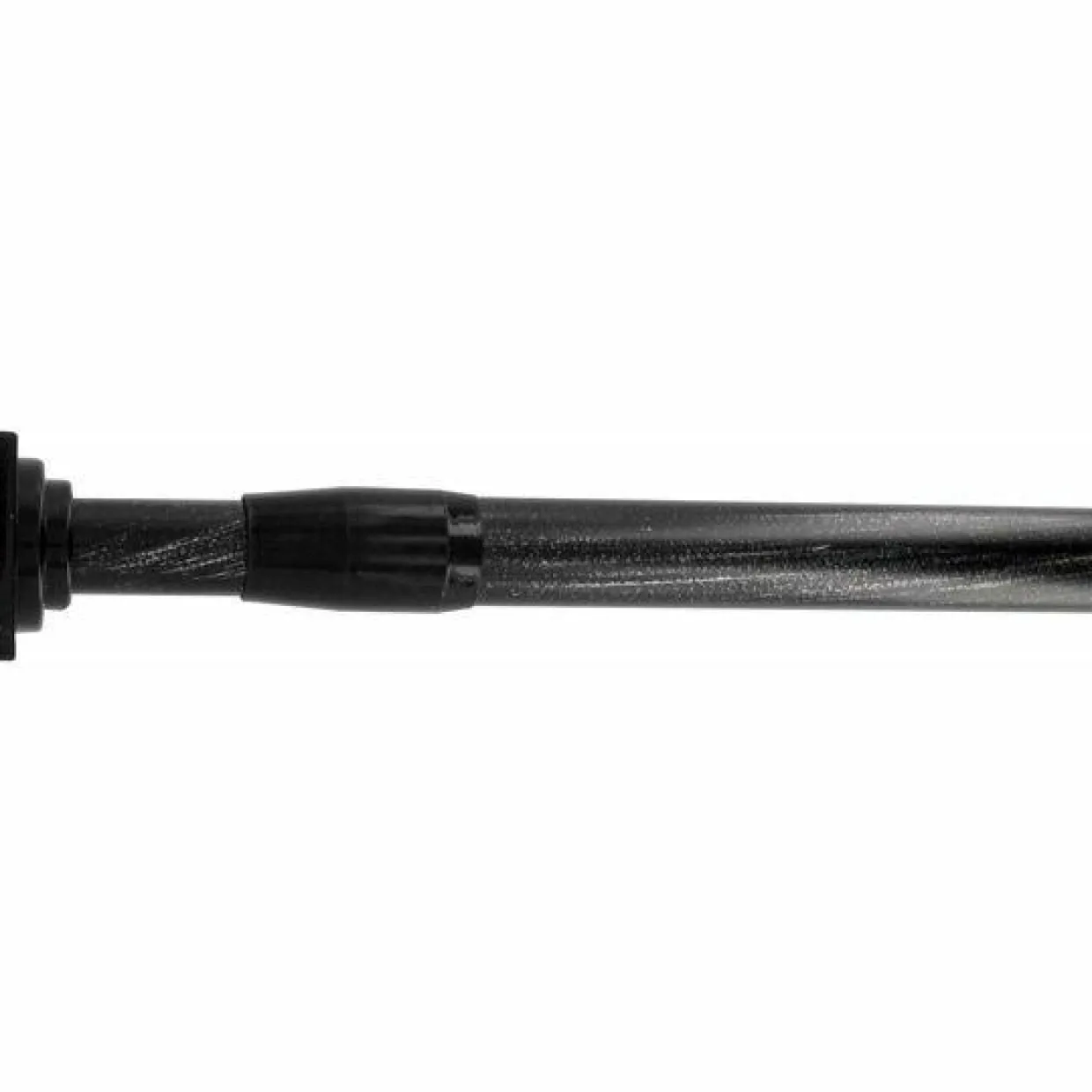 Tringle autobloquante extensible (L70 - L120 cm/ D22 mm) Carré Noir