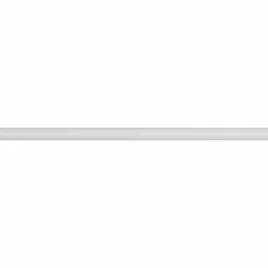Tringle rideau métal (L200 cm / D28 mm) Lino Blanc mat