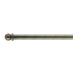 Tringle voilage extensible ronde (L40 - 60 cm /D7 mm) Pietro Bronze