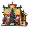 Village de Noël Lemax à piles lumineux Boutique de Cranberry Hill