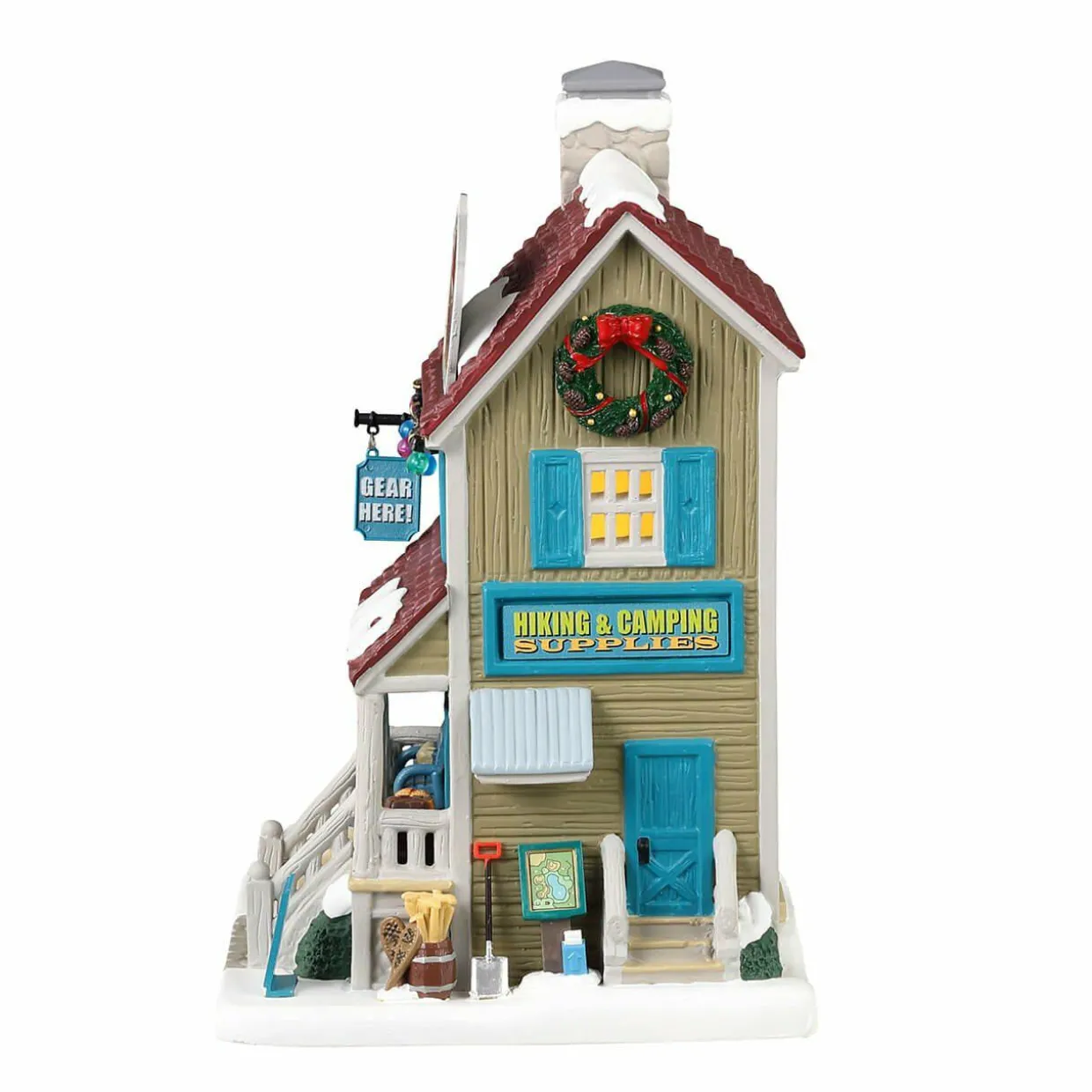 Village de Noël Lemax à piles lumineux Boutique des randonneurs