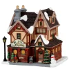 Village de Noël Lemax lumineux Hôtel des 3 Couronnes