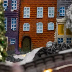 Village de Noël lumineux et musical Amsterdam