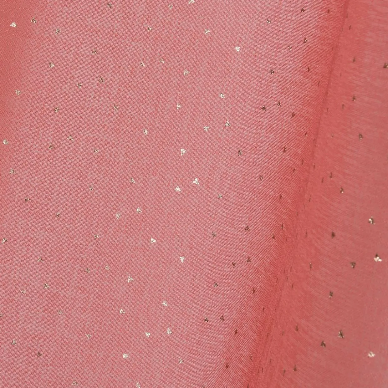 Voilage (135 x 260 cm) Stacy Rouge marsala
