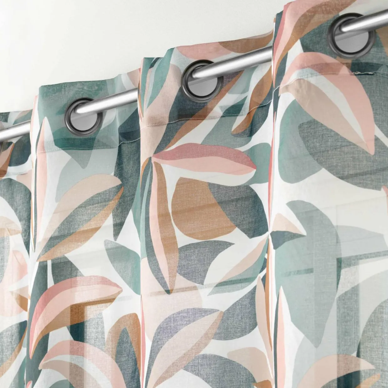 Voilage œillets (140 x 240 cm) Lavinia Multicolore