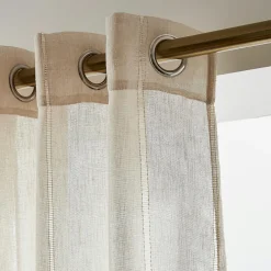 Voilage œillets (180 x 240 cm) Léontine Beige