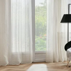 Voilage œillets (140 x 280 cm) Théo Beige