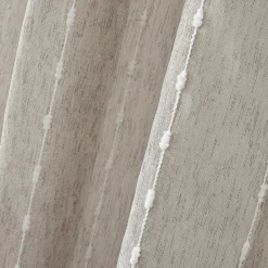 Voilage œillets pompons (180 x 240 cm) Axel Beige